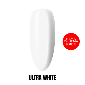 Lakier LED/UV Gel Polish Pure White HEMA/Di-HEMA Free 1kg