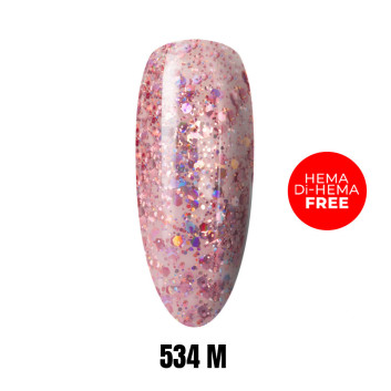 Lakier LED/UV Gel Polish 534 M HEMA/Di-HEMA Free 1kg