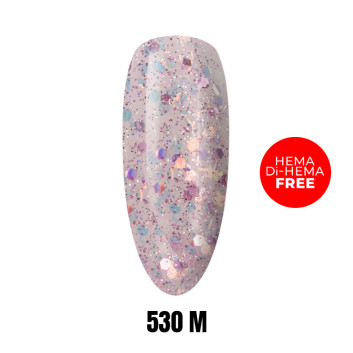 Lakier LED/UV Gel Polish 530 M HEMA/Di-HEMA Free 1kg