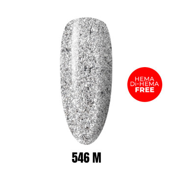 Lakier LED/UV Gel Polish 546 M HEMA/Di-HEMA Free 1kg