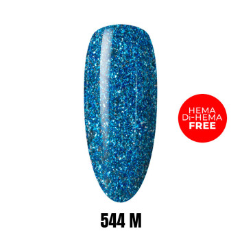 Lakier LED/UV Gel Polish 544 M HEMA/Di-HEMA Free 1kg