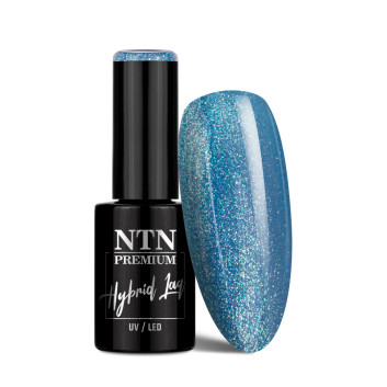 Lakier hybrydowy LED/UV Gel Polish Blues Nr 501 Limited Edition NTN Premium 5g
