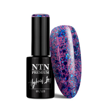 Lakier hybrydowy LED/UV Gel Polish Blues Nr 511 Limited Edition NTN Premium 5g