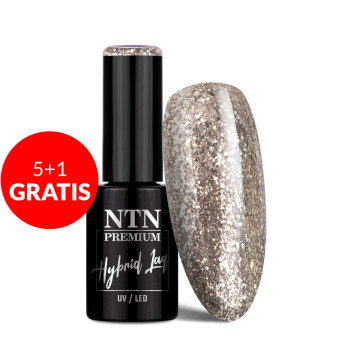 5+1gratis Lakier hybrydowy LED/UV Gel Polish Whites Nr 480 Limited Edition NTN Premium 5g