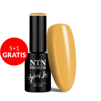 5+1gratis Lakier hybrydowy LED/UV Gel Polish Yellows Nr 483 Limited Edition NTN Premium 5g