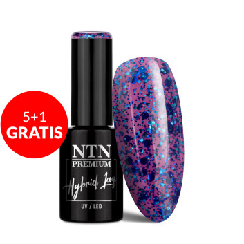 5+1gratis Lakier hybrydowy LED/UV Gel Polish Blues Nr 511 Limited Edition NTN Premium 5g