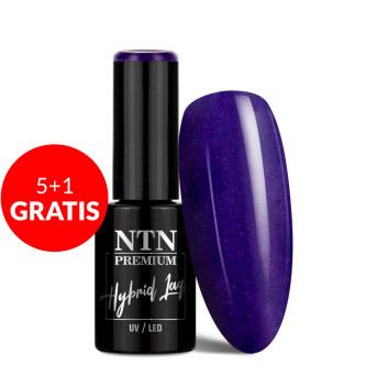 5+1gratis Lakier hybrydowy LED/UV Gel Polish Blues Nr 509 Limited Edition NTN Premium 5g