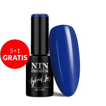 5+1gratis Lakier hybrydowy LED/UV Gel Polish Blues Nr 507 Limited Edition NTN Premium 5g