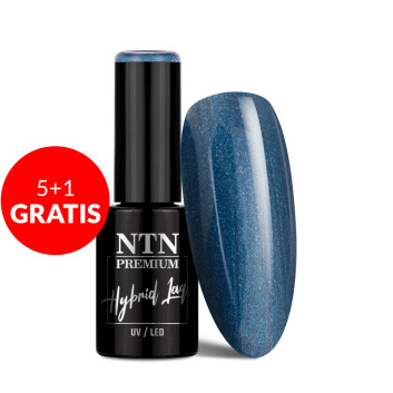 5+1gratis Lakier hybrydowy LED/UV Gel Polish Blues Nr 506 Limited Edition NTN Premium 5g
