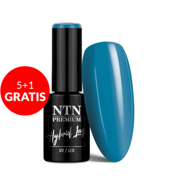 5+1gratis Lakier hybrydowy LED/UV Gel Polish Blues Nr 503 Limited Edition NTN Premium 5g