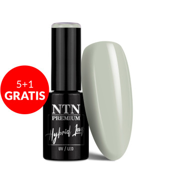 5+1gratis Lakier hybrydowy LED/UV Gel Polish Greens Nr 512 Limited Edition NTN Premium 5g