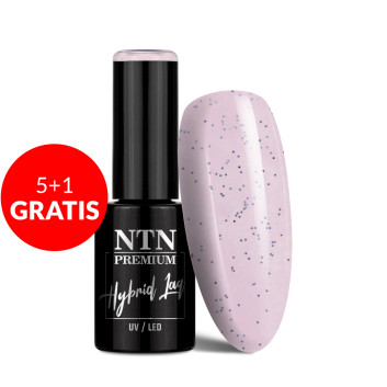 5+1gratis Lakier hybrydowy LED/UV Gel Polish Browns Nr 517 Limited Edition NTN Premium 5g