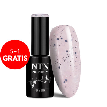 5+1gratis Lakier hybrydowy LED/UV Gel Polish Browns Nr 516 Limited Edition NTN Premium 5g