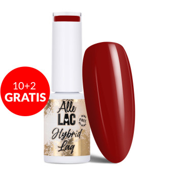 10+2gratis Lakier hybrydowy AlleLac Bossy Girl Collection HEMA/Di-HEMA Free 5g Nr 90