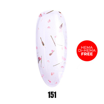 Lakier LED/UV Gel Polish Flowers 151 HEMA/Di-HEMA Free 1kg
