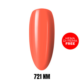 Lakier LED/UV Gel Polish 721 NM HEMA/Di-HEMA Free 1kg