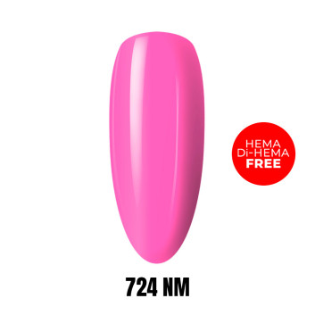 Lakier LED/UV Gel Polish 724 NM HEMA/Di-HEMA Free 1kg