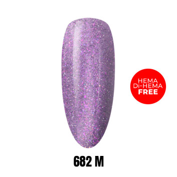 Lakier LED/UV Gel Polish 682 M HEMA/Di-HEMA Free 1kg