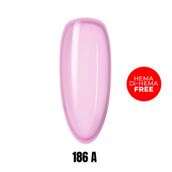 Lakier LED/UV Gel Polish 186 A HEMA/Di-HEMA Free 1kg