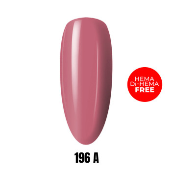 Lakier LED/UV Gel Polish 196 A HEMA/Di-HEMA Free 1kg
