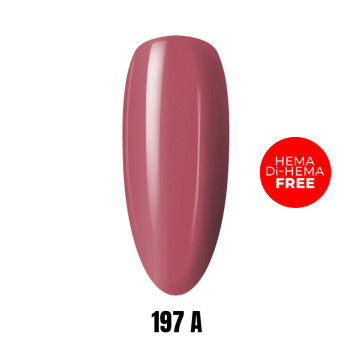 Lakier LED/UV Gel Polish 197 A HEMA/Di-HEMA Free 1kg