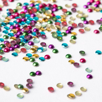 ShinePins gładkie ćwieki błyskotki ozdoby do paznokci mini NTN Premium Nr 5 5g