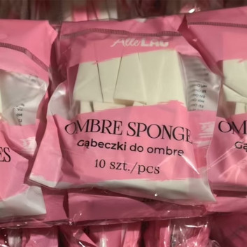 Gąbka gąbeczka do ombre i makijażu AlleLac 10 szt
