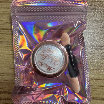 Pyłek do paznokci Glamour effect Molly Nails z pacynką Nr 1 1g