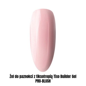 Żel do paznokci z tiksotropią Tixo Builder Gel PRO-BLUSH 1kg