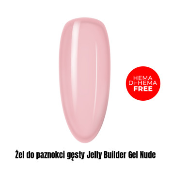 Żel do paznokci gęsty Jelly Builder Gel Nude HEMA/Di-HEMA Free 1kg
