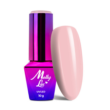 5+1gratis Lakier hybrydowy MollyLac Sensual Bella 10g Nr 201