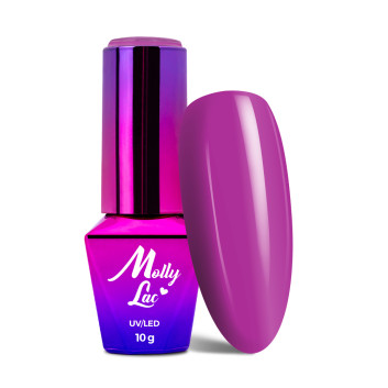5+1gratis Lakier hybrydowy MollyLac Fancy Fashion Flowerista 10g Nr 333