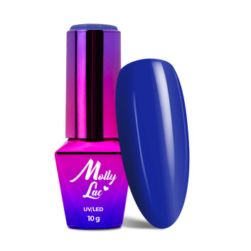 5+1gratis Lakier hybrydowy MollyLac Bubble Tea Vitality 10g Nr 136