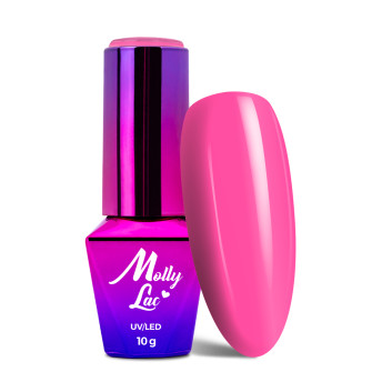 5+1gratis Lakier hybrydowy MollyLac Inspired By You Candy Girl 10g Nr 51