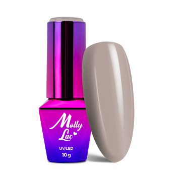 5+1gratis Lakier hybrydowy MollyLac Choco Dreams Penaut Butter 10g Nr 353
