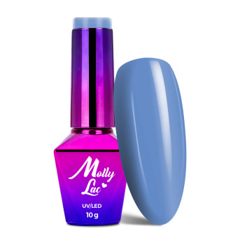 5+1gratis Lakier hybrydowy MollyLac Bubble Tea Mystery Puff 10g Nr 138