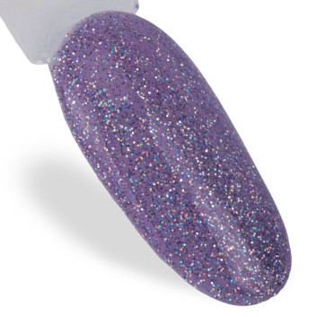 5+1gratis Lakier hybrydowy MollyLac Winter Crystalize Brthday Girl 10g Nr 224