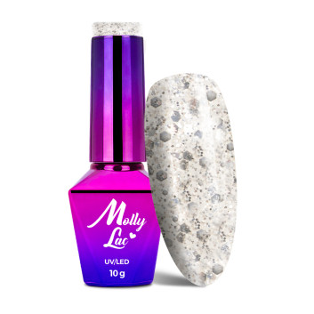 5+1gratis Lakier hybrydowy MollyLac Queens Of Life Brilliant 10g Nr 30