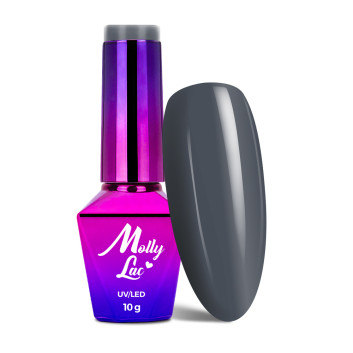 5+1gratis Lakier hybrydowy MollyLac Pure Nature Mountains 10g Nr 101