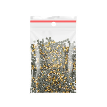 ShinePins gładkie ćwieki błyskotki ozdoby do paznokci kwadratowe mini NTN Premium Nr 9 5g