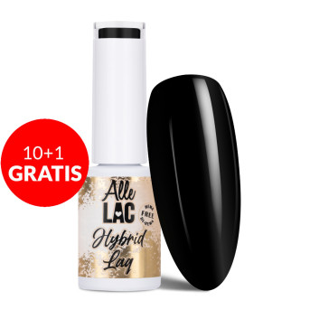 10+1gratis Lakier hybrydowy nasycona pigmentacja AlleLac Limited Edition HEMA/Di-HEMA Free 5g Nr 208