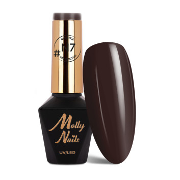 Lakier hybrydowy Molly Nails Natural by Monika Mielniczuk HEMA/Di-HEMA free 8g Nr N7