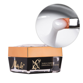 Samopoziomujący mleczny żel budujący self-leveling builder gel LED/UV  Freeze Easy MollyLac by Ewelina Staszak 15g