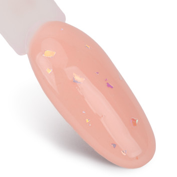 5+1gratis Lakier hybrydowy MollyLac Sparkling French Little shine HEMA/Di-HEMA Free 10g Nr 700