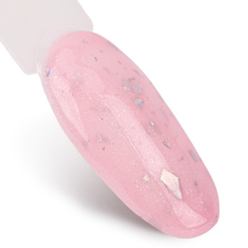 5+1gratis Lakier hybrydowy MollyLac Sparkling French Simple flash HEMA/Di-HEMA Free 10g Nr 707