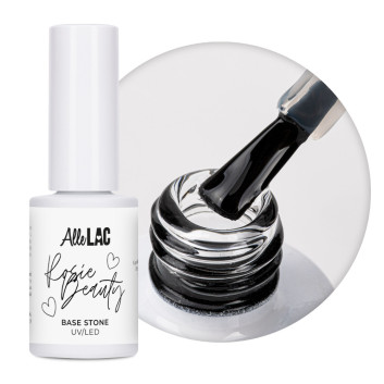 Uniwersalna baza pod manicure hybrydowy i żelowy Base Stone Rosie Beauty x AlleLac 6g