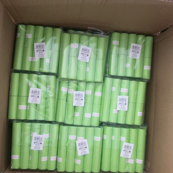 100sztuk Woreczki na odchody psów zielone 10x15 sztuk