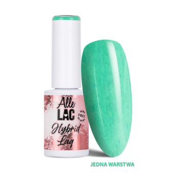 Lakier hybrydowy LED/UV Gel Polish Greens Mint Loop AlleLac HEMA/Di-HEMA Free 6g