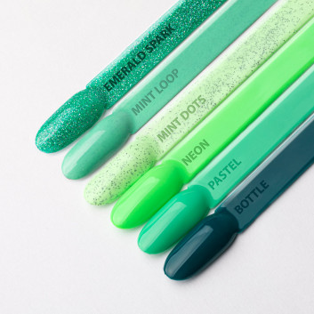 Lakier hybrydowy LED/UV Gel Polish Greens G2 Neon AlleLac HEMA/Di-HEMA Free 6g