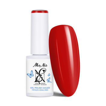 Lakier hybrydowy LED/UV Gel Polish Molly Nails by Ewelina Staszak Talizman T5 Karneol HEMA/Di-HEMA Free 7g